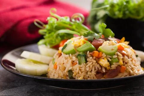 Fried rice Stock Photos