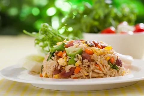 Fried rice Stockfoto's