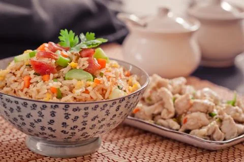 Fried rice Stock Photos