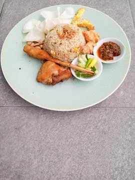 Fried rice Foto stock
