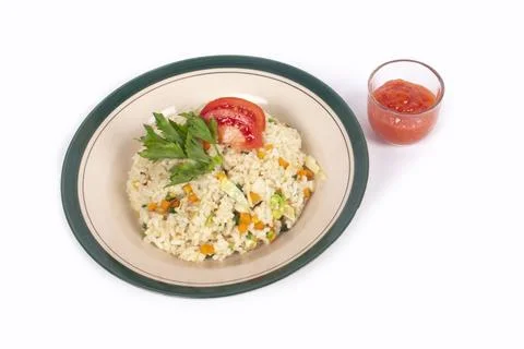 Fried rice Foto stock