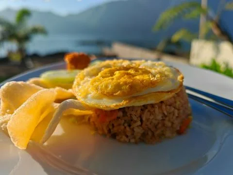 Fried rice 스톡 사진