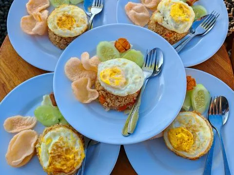 Fried rice Foto stock