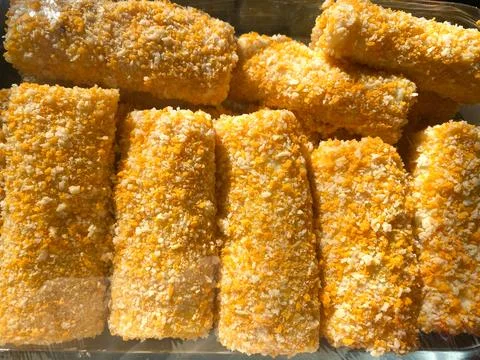 Fried risol or risoles Stock Photos