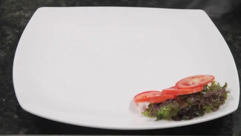 Fried Salmon 스톡 동영상 85072894