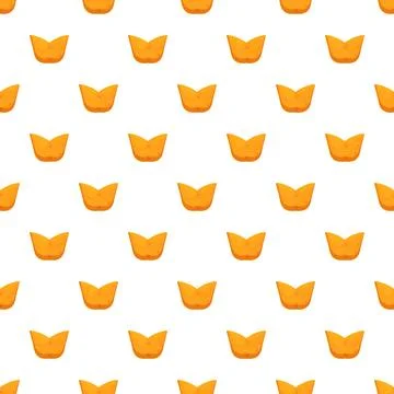 Fried samosa snack pattern with indian food concept Stockillustratie