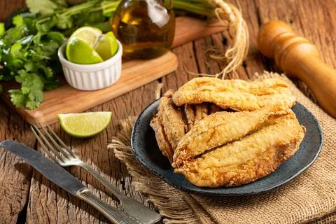 Fried sardines-4 Stock Photos