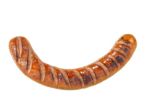 Fried sausage Stock Photos