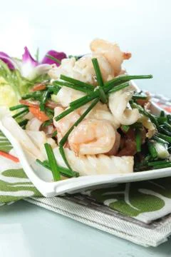 Fried seafood Stock Photos