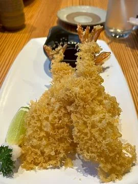 Fried shrimp-1 写真素材