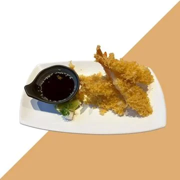 Fried shrimp-1 Stock Photos