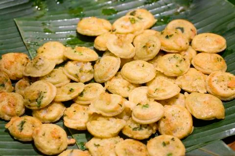 Fried shrimp Stock Photos
