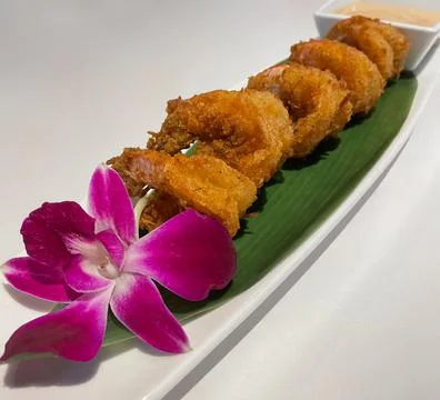 Fried Shrimp Stock Photos