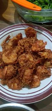 Fried Shrimp Stock Photos