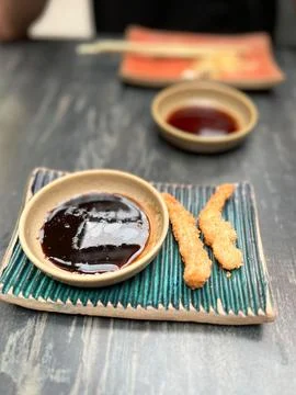 Fried shrimp Stock Photos