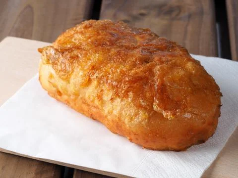 FRIED STUFFED SANDWICH Foto stock