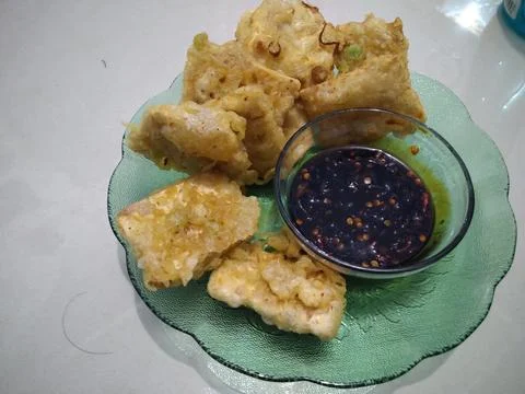 Fried tempe 1 Stock Photos