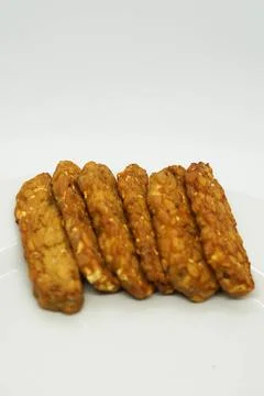 Fried tempe Stock Photos