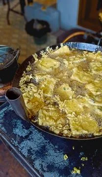 Fried tempe Stock Photos