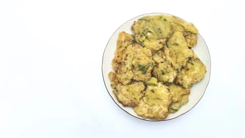Fried Tempeh on The Plate Stock Footage 280372018