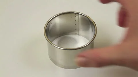 Fried Toasty Rounds Stock Footage 1057552