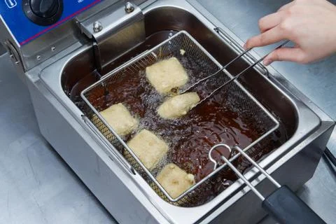 Fried tofu Stock Photos