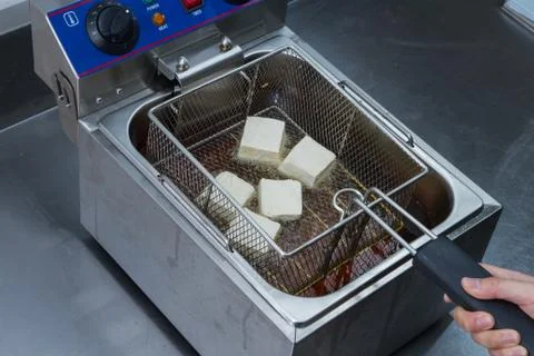 Fried tofu Stock Photos