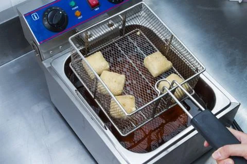 Fried tofu Stock Photos