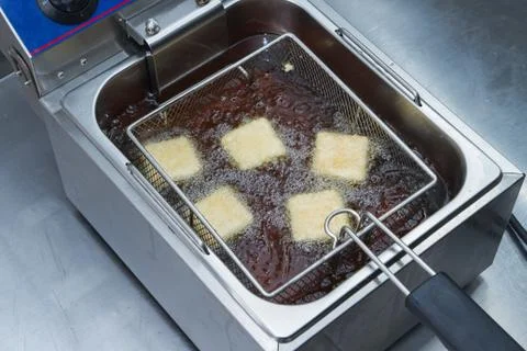 Fried tofu Foto stock