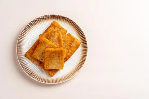 Fried Turnip cake Foto stock