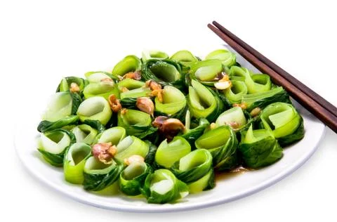 Fried vegetables Stock Photos