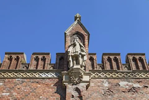 Friedland gate backside Stock Photos