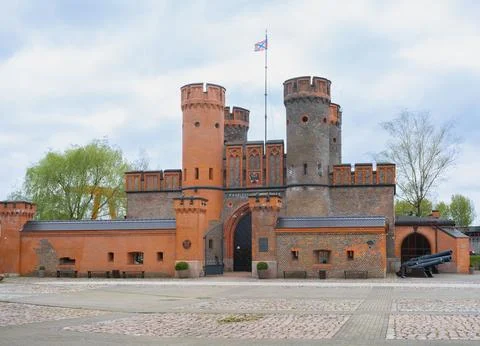 Friedrichsburg gate Foto stock