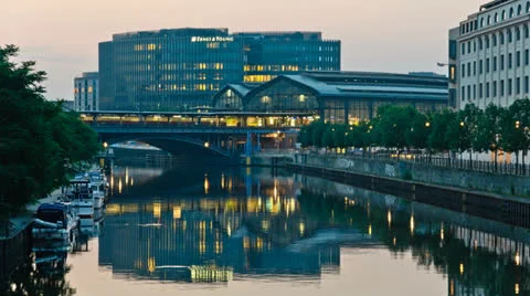 Friedrichstrasse Berlin Stock Footage 25506735