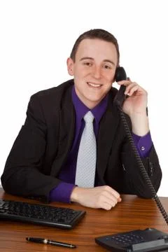 Friendly adviser Foto stock