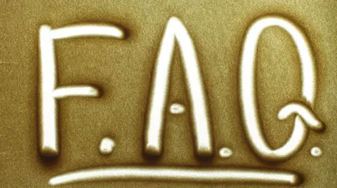 Friendly asked question Video stock 22874957