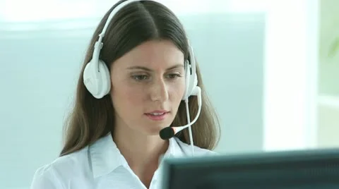 Friendly assistant Stock Footage