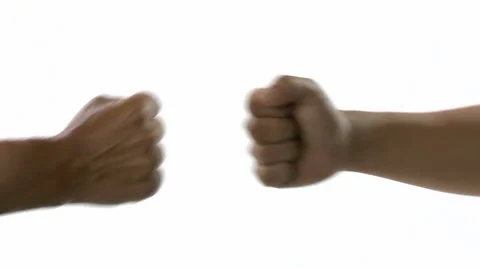 Friendly greeting hands Stock Footage 46605812