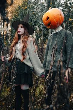 Friendly halloween Stock Photos