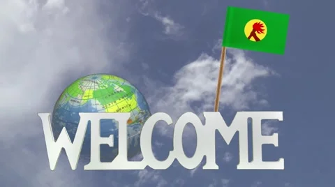 Friendly invitation to come to visit ZAIRE Stock Footage 40379369