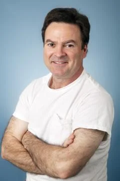 Friendly Man Portrait Foto stock