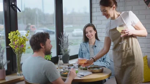 Waitress Windows Stock Videos – Royalty-Free HD & 4K Videos | Page 4