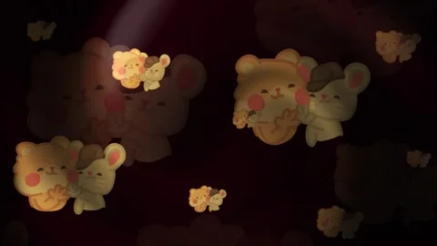 Friends Animation Background Loop Stock Footage 309449781