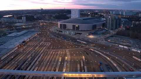 Friends Arena Vídeo Stock 109565859