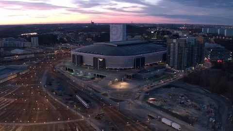 Friends Arena Vídeo Stock 111217402