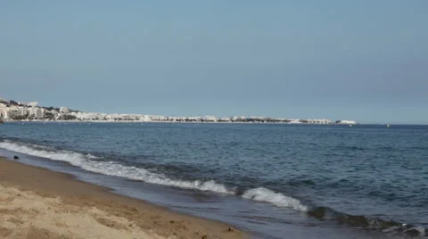Friends on Beach Stock Footage 913175