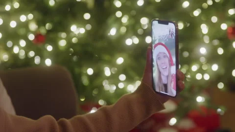 Friends Chatting On Facetime Screen Stock Footage 208795677