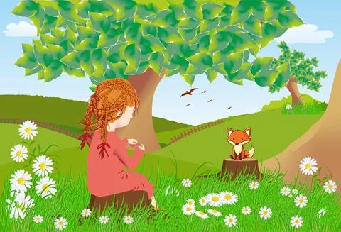 Friends Stock Illustration