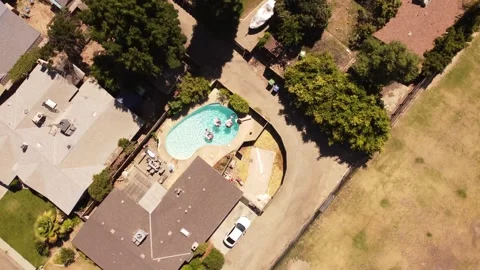 Friends Spending Time at the Pool during the Summer Stock Footage 277015816