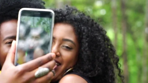 Friends taking a selfie Stock Footage 82591450